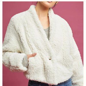NWOT Hei Hei Anthropologie Stella Sherpa Jacket